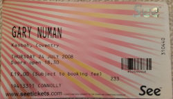 Coventry Kasbah Ticket